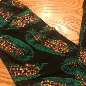 New LulaRoe leggings one size corn